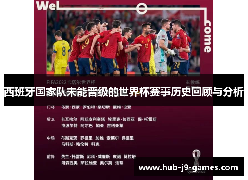 西班牙国家队未能晋级的世界杯赛事历史回顾与分析 西班牙国家队未能晋级的世界杯赛事历史回顾与分析
