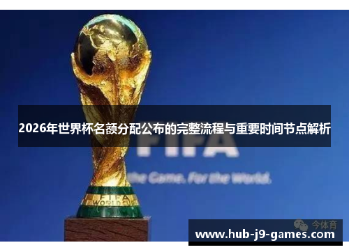 2026年世界杯名额分配公布的完整流程与重要时间节点解析 2026年世界杯名额分配公布的完整流程与重要时间节点解析